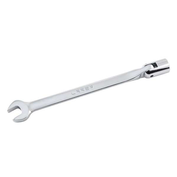 Urrea 12-point Full polished flex head Wrench, 7/16" opening size 1270-14 - main